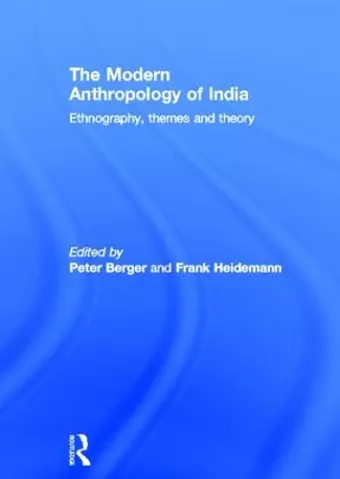 The Modern Anthropology of India cover