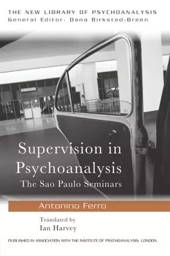 Supervision in Psychoanalysis cover