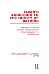 Japan's Accession to the Comity of Nations cover