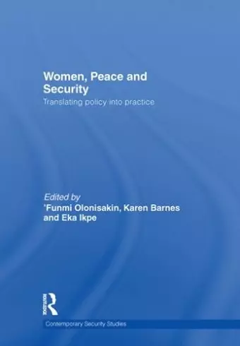 Women, Peace and Security cover