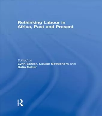 Rethinking Labour in Africa, Past and Present cover