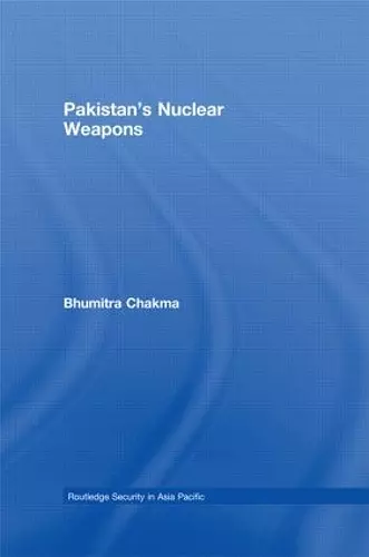 Pakistan's Nuclear Weapons cover