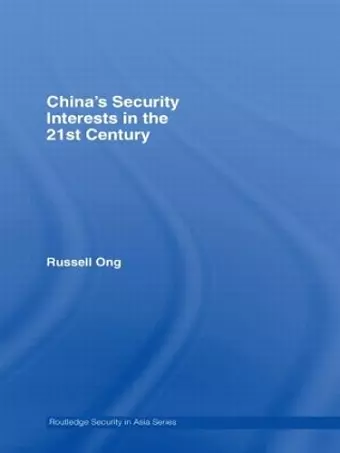 China's Security Interests in the 21st Century cover