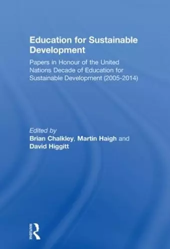 Education for Sustainable Development cover