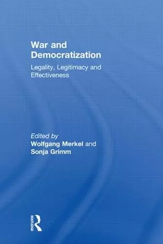 War and Democratization cover