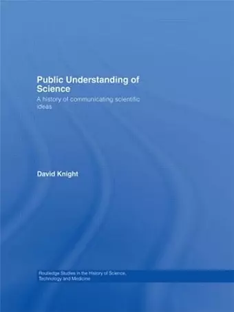 Public Understanding of Science cover