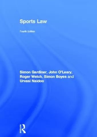 Sports Law cover