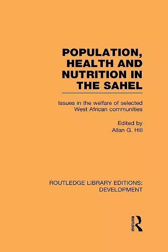 Population, Health and Nutrition in the Sahel cover