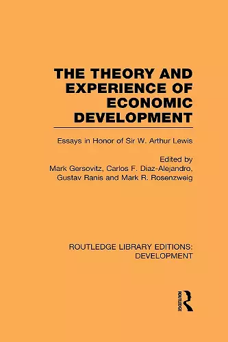 The Theory and Experience of Economic Development cover