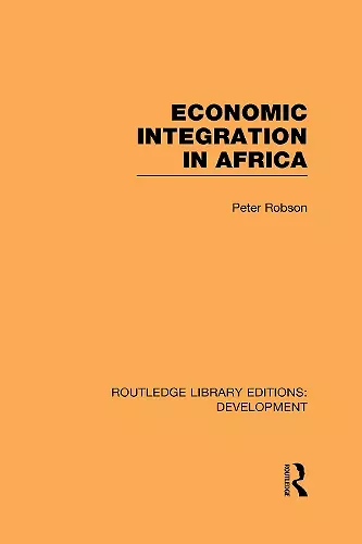 Economic Integration in Africa cover