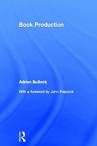 Book Production cover
