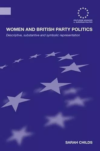 Women and British Party Politics cover