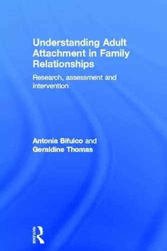 Understanding Adult Attachment in Family Relationships cover