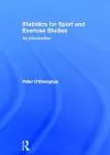 Statistics for Sport and Exercise Studies cover