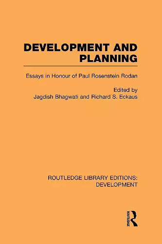 Development and Planning cover