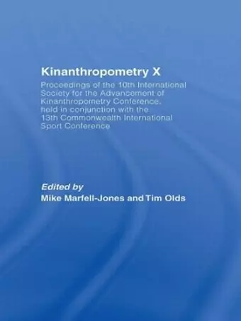 Kinanthropometry X cover