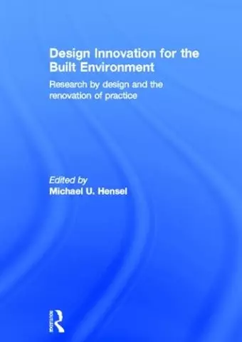 Design Innovation for the Built Environment cover