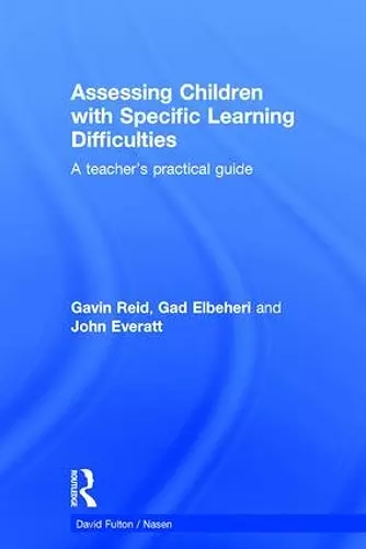 Assessing Children with Specific Learning Difficulties cover