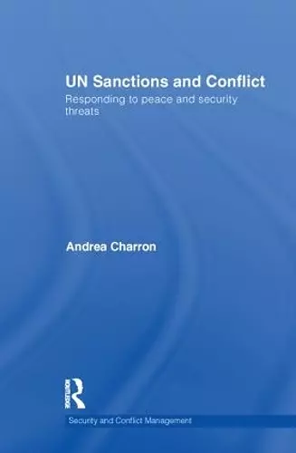 UN Sanctions and Conflict cover