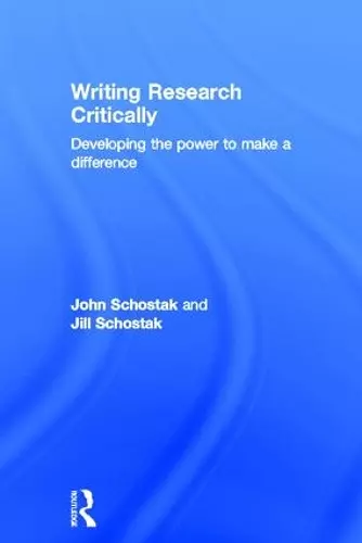 Writing Research Critically cover