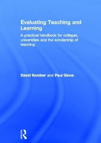 Evaluating Teaching and Learning cover