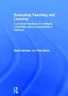 Evaluating Teaching and Learning cover