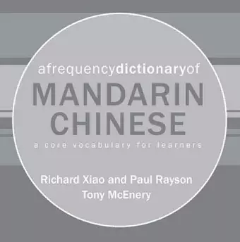 A Frequency Dictionary of Mandarin Chinese cover