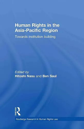 Human Rights in the Asia-Pacific Region cover