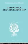 Democracy and Dictatorship cover