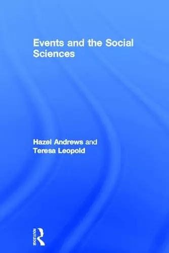 Events and The Social Sciences cover