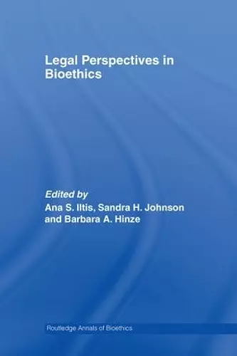 Legal Perspectives in Bioethics cover