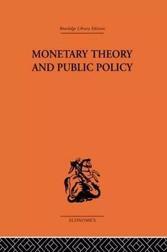 Monetary Theory and Public Policy cover