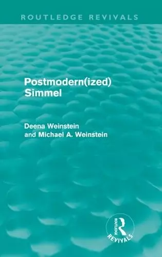 Postmodernized Simmel cover