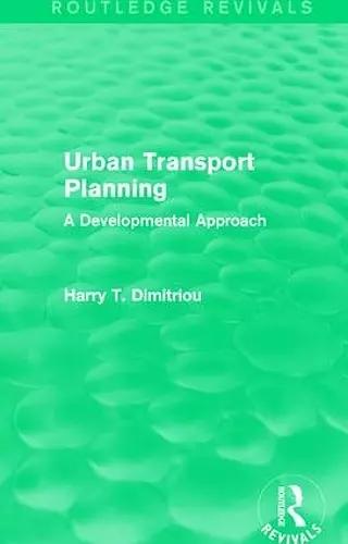 Urban Transport Planning (Routledge Revivals) cover