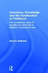 Innocence, Knowledge and the Construction of Childhood cover