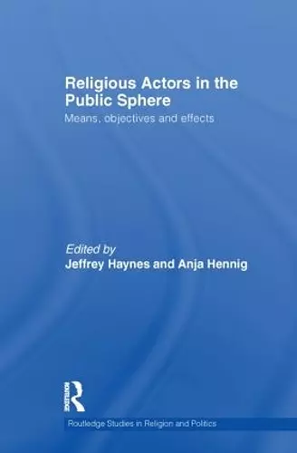 Religious Actors in the Public Sphere cover