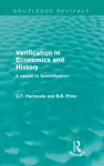 Verification in Economics and History (Routledge Revivals) cover