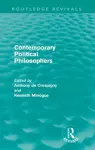 Contemporary Political Philosophers cover