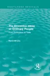 The economic ideas of ordinary people (Routledge Revivals) cover