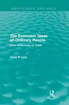 The Economic Ideas of Ordinary People cover