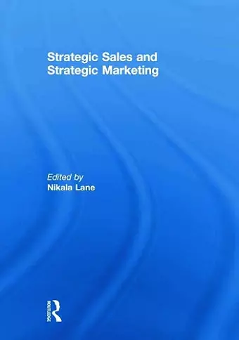 Strategic Sales and Strategic Marketing cover