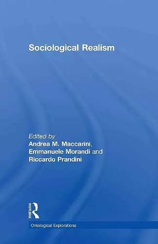 Sociological Realism cover