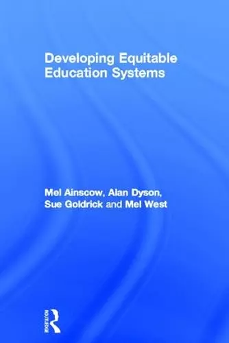 Developing Equitable Education Systems cover