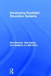 Developing Equitable Education Systems cover