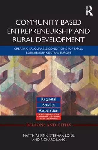 Community-based Entrepreneurship and Rural Development cover