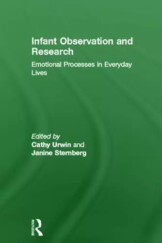 Infant Observation and Research cover