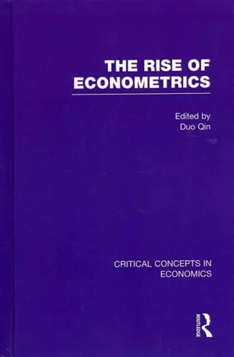 The Rise of Econometrics cover