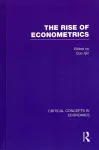 The Rise of Econometrics cover