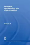 Education, Epistemology and Critical Realism cover