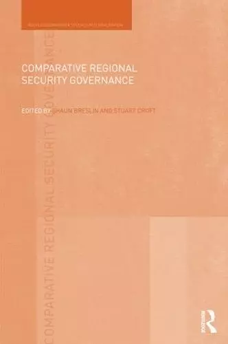 Comparative Regional Security Governance cover